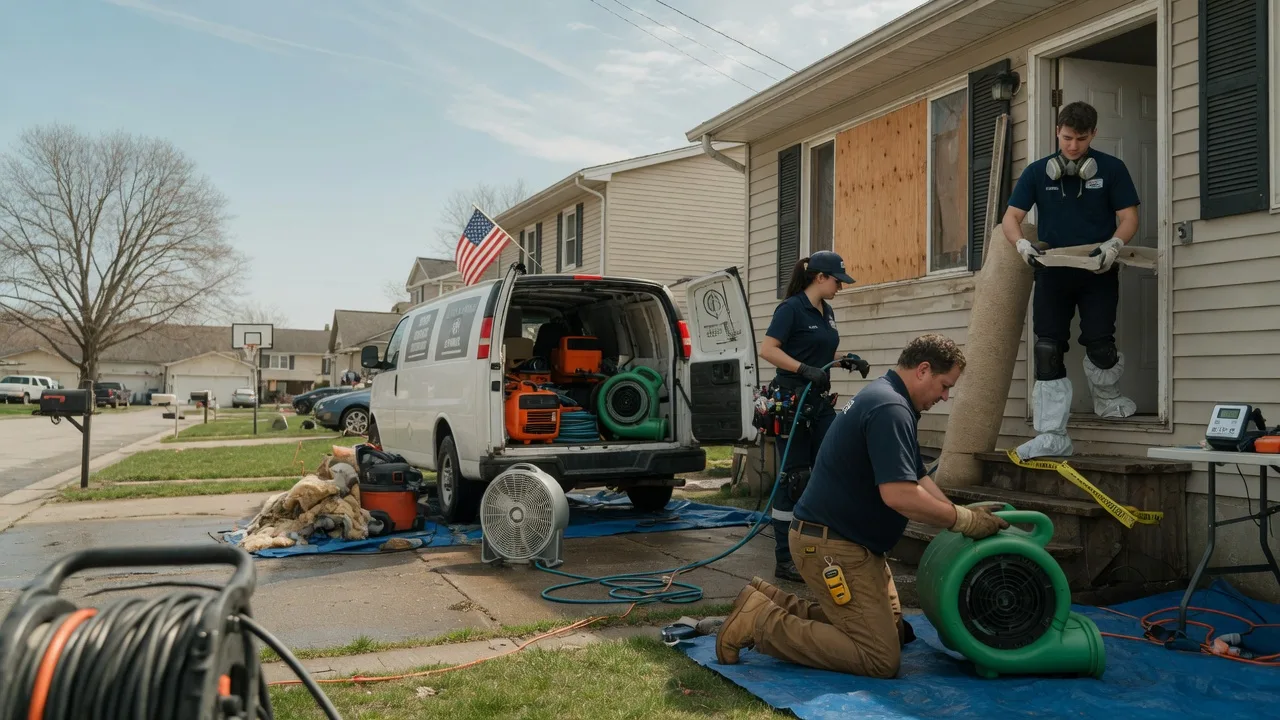 Water Damage Restoration in Brownfield, PA near me